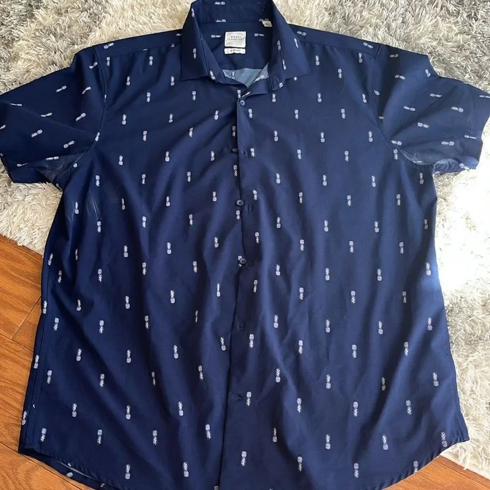 Blueβbuttonβdown